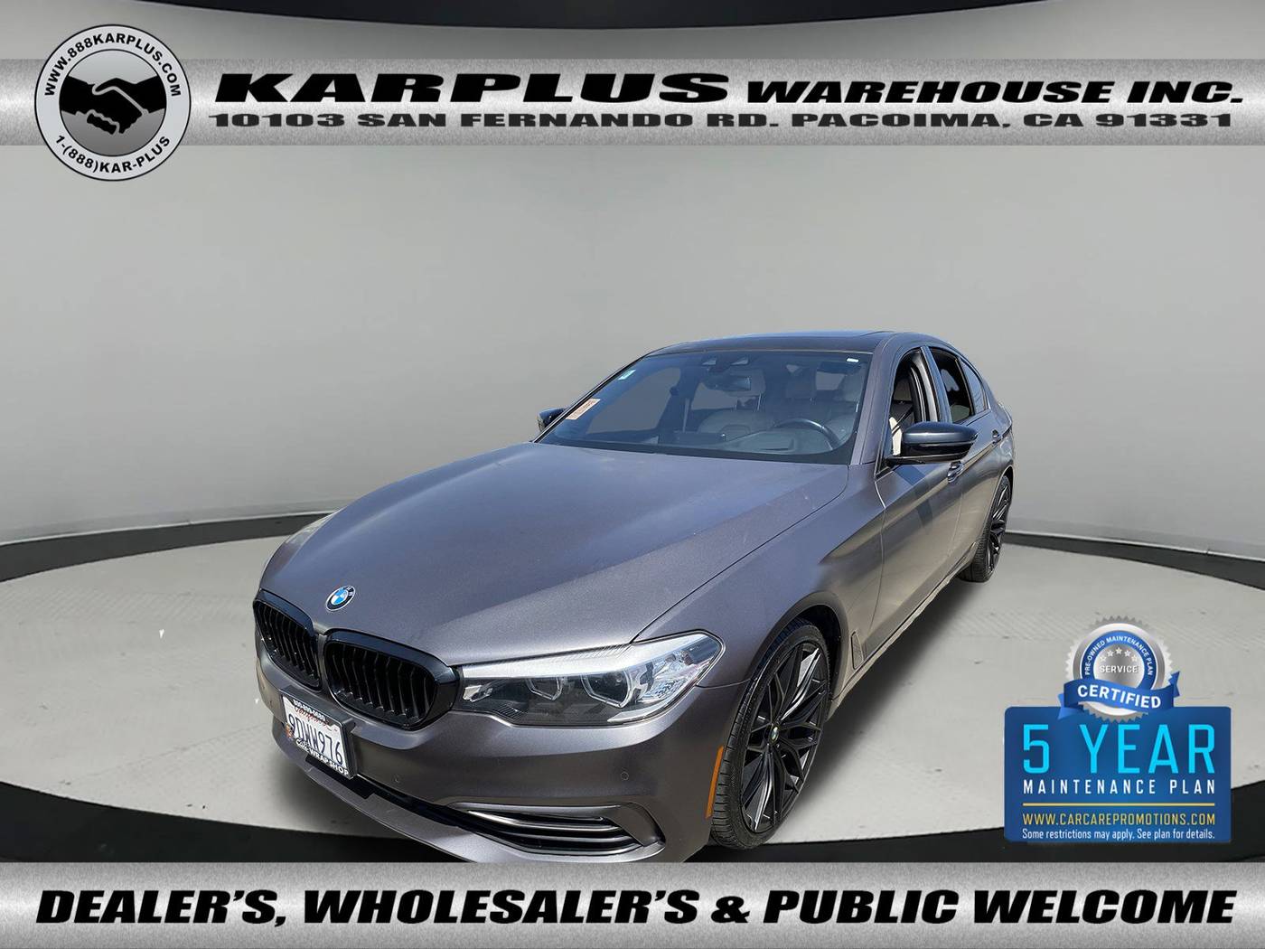 2018 BMW 5 Series 540i — Sedan — 78,094 mi — Pacoima, CA