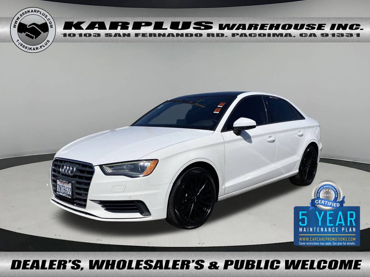 2016 Audi A3 Premium — Sedan — 102,521 mi — Pacoima, CA