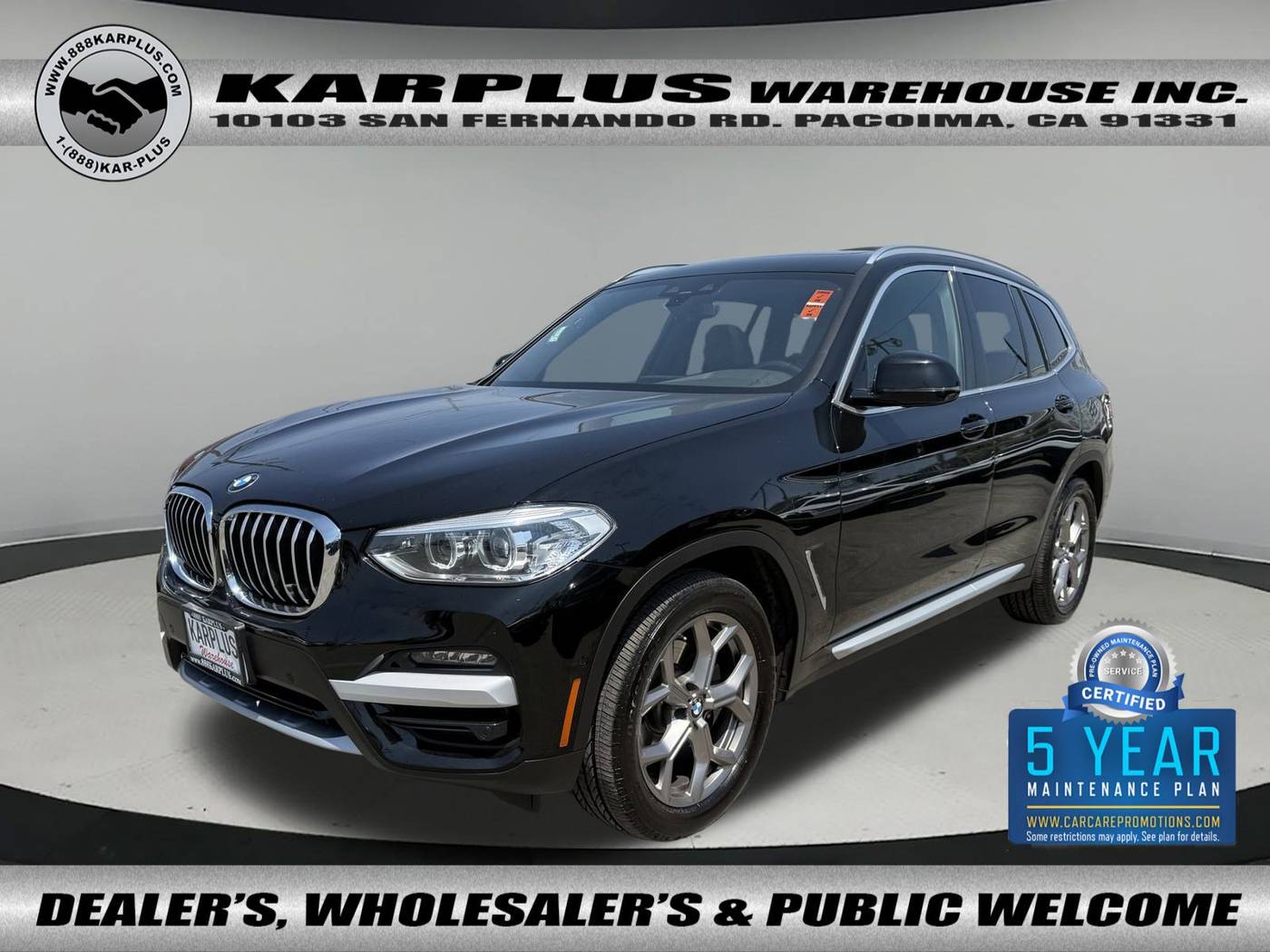 2021 BMW X3 30i — SUV — 70,458 mi — Pacoima, CA