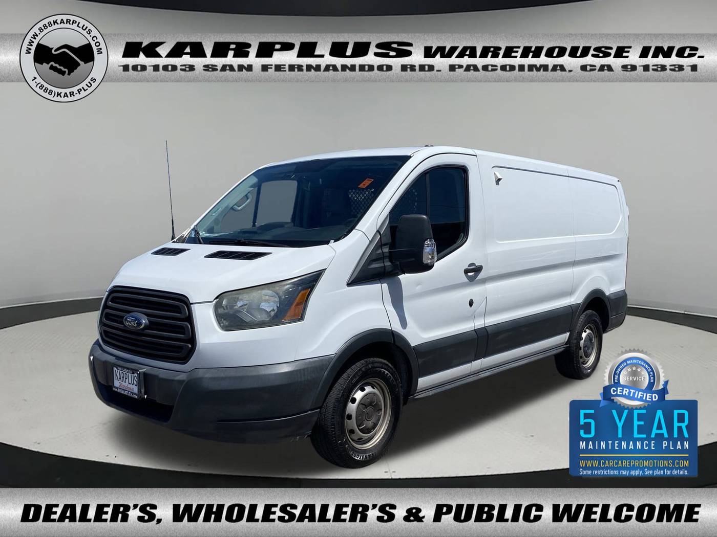 2016 Ford Transit Cargo Van T-150 — Cargo Van — 127,124 mi — Pacoima, CA