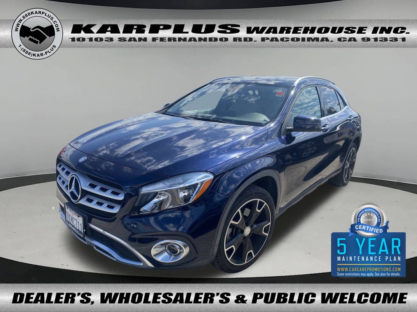 2018 Mercedes-Benz GLA GLA 250 — SUV — 57,888 mi — Pacoima, CA