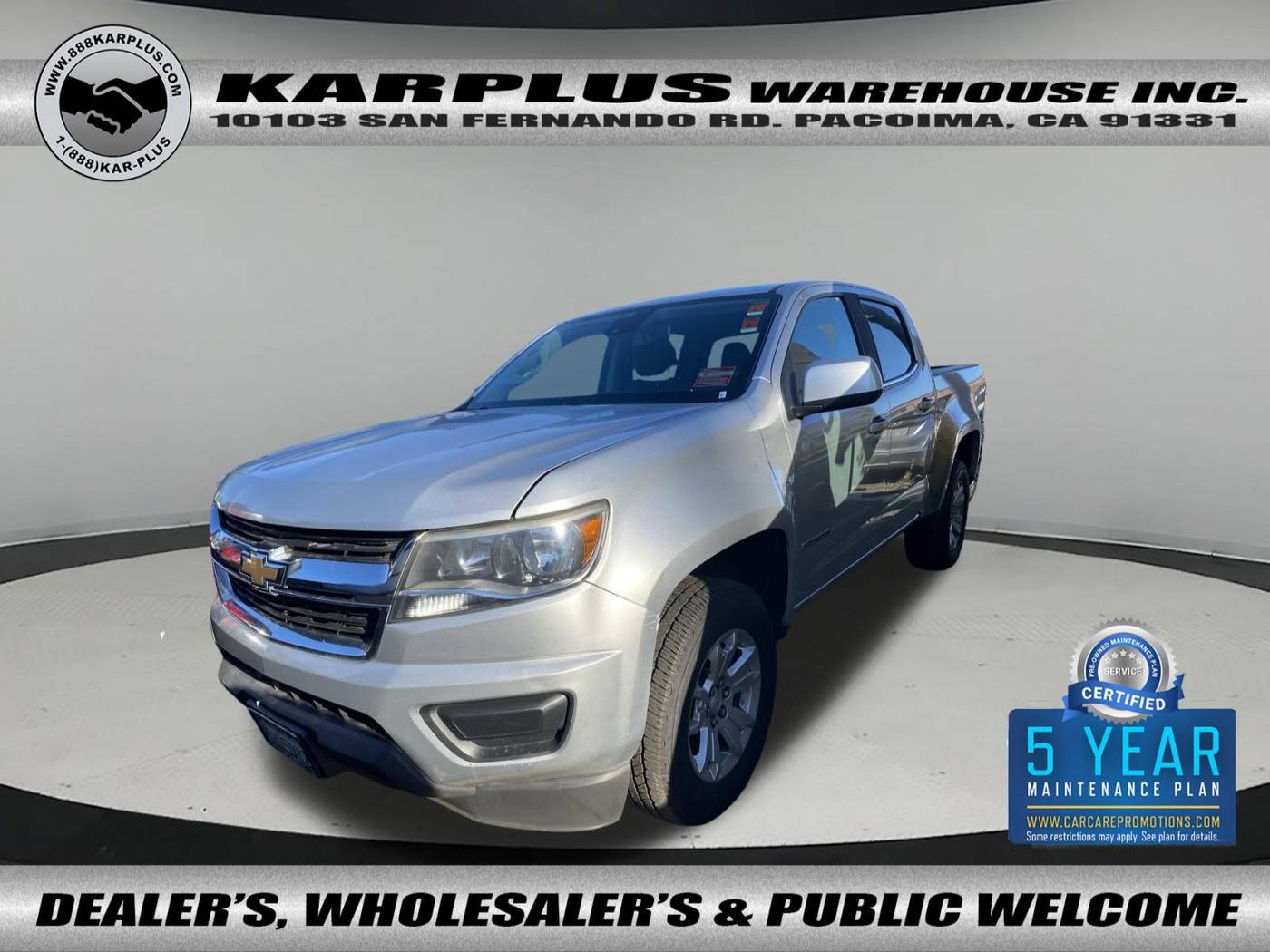 2018 Chevrolet Colorado LT — Pickup Truck — 113,218 mi — Pacoima, CA