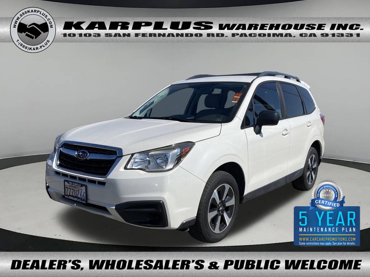 2017 Subaru Forester 2.5i — SUV — 78,718 mi — Pacoima, CA