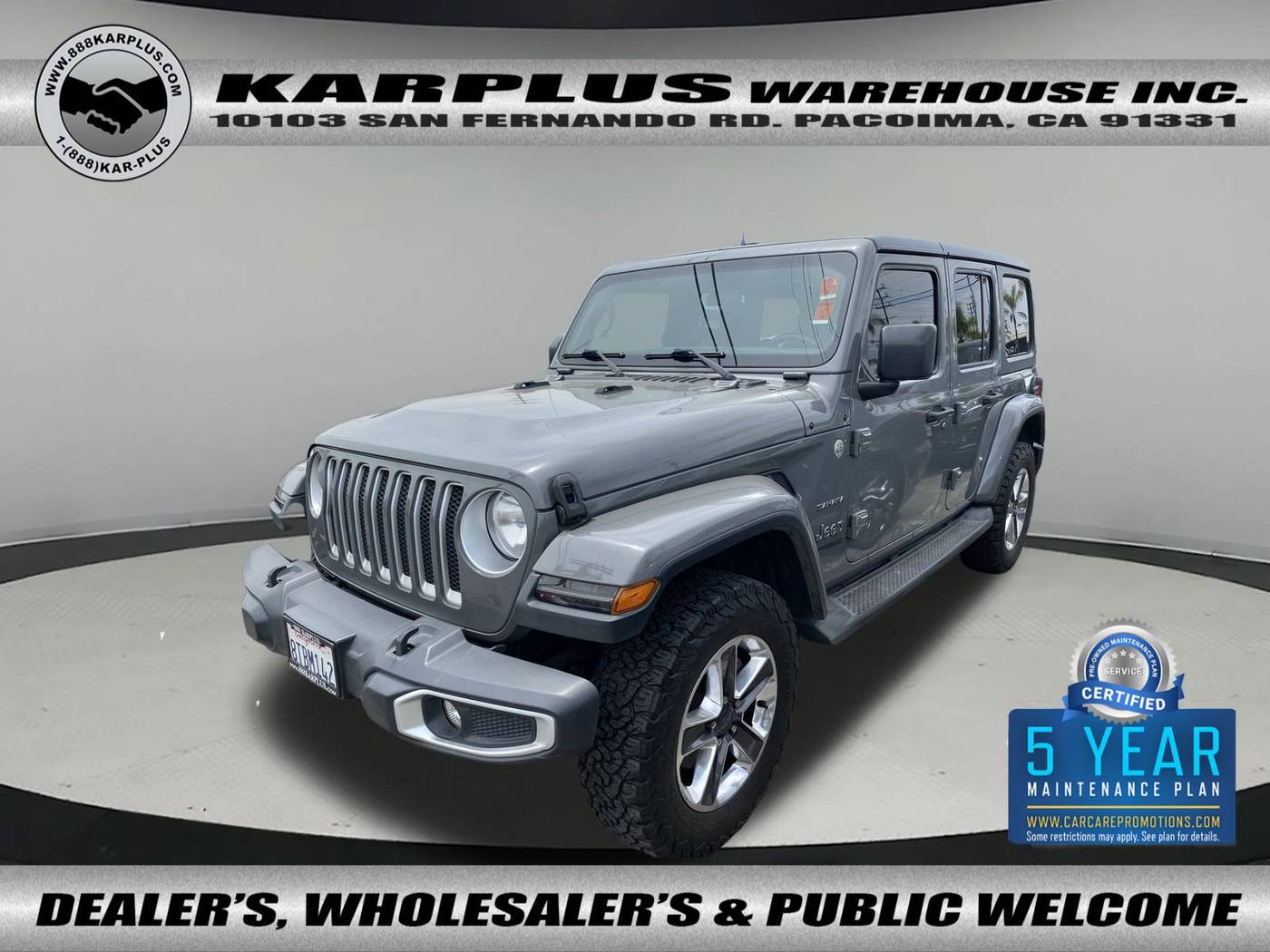 2019 Jeep Wrangler Sahara — SUV — 102,919 mi — Pacoima, CA