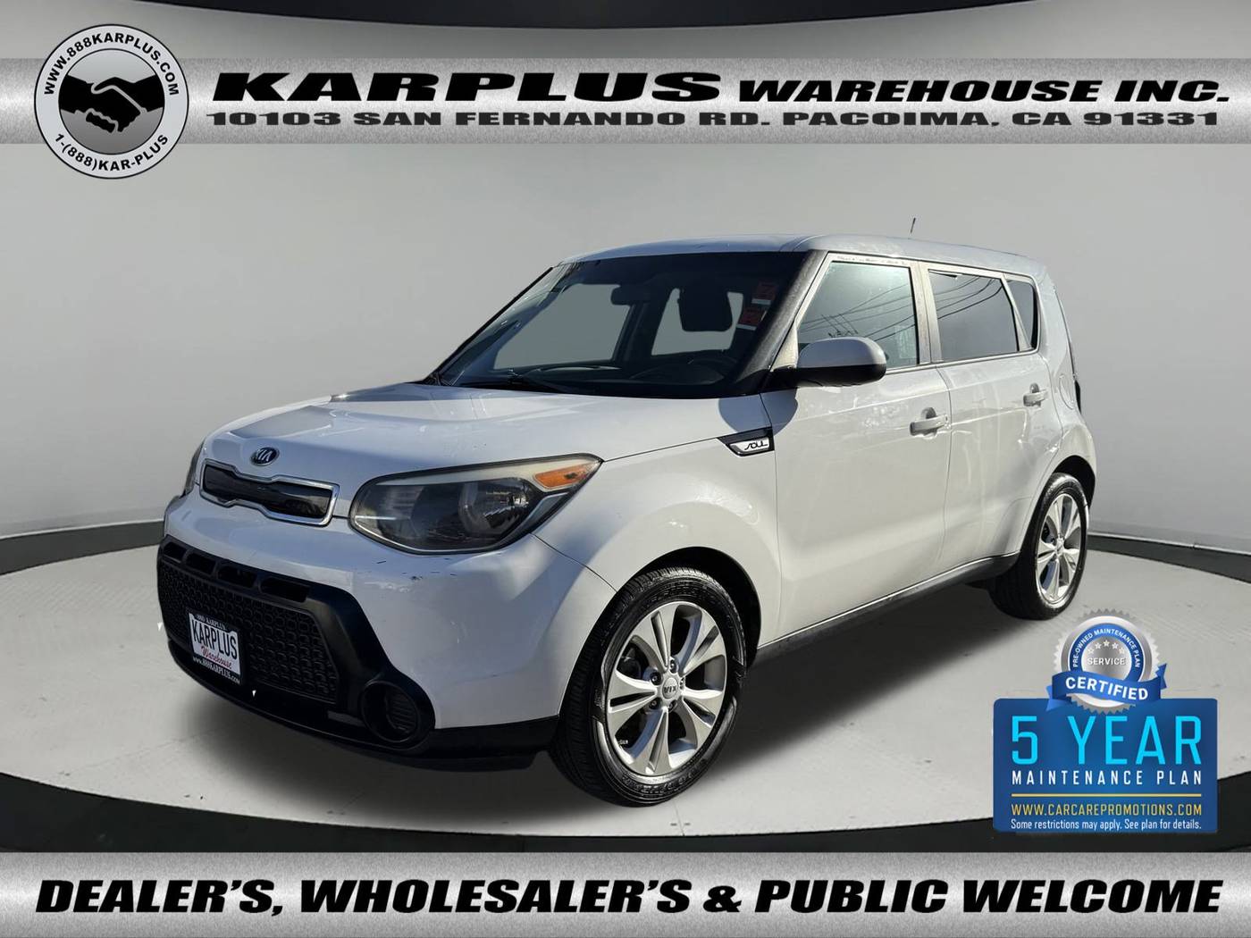 2015 Kia Soul + — Hatchback — 87,561 mi — Pacoima, CA