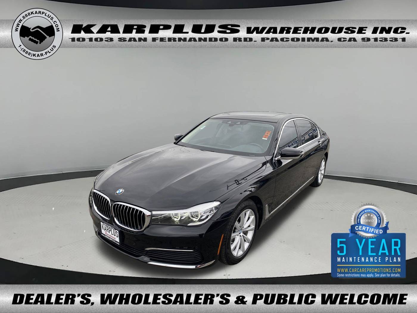 2019 BMW 7 Series 740i — Sedan — 70,802 mi — Pacoima, CA