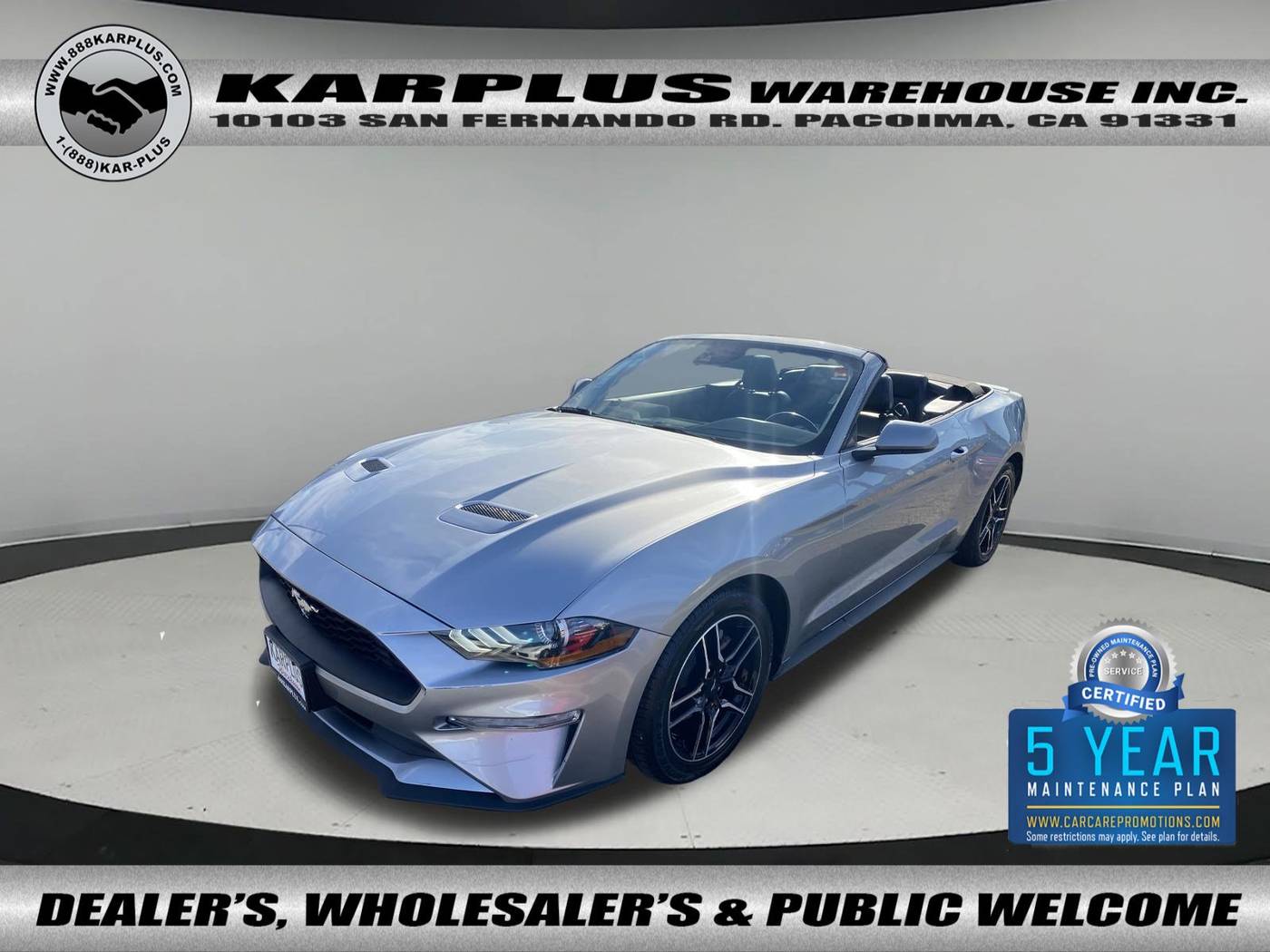 2023 Ford Mustang EcoBoost — Convertible — 54,346 mi — Pacoima, CA