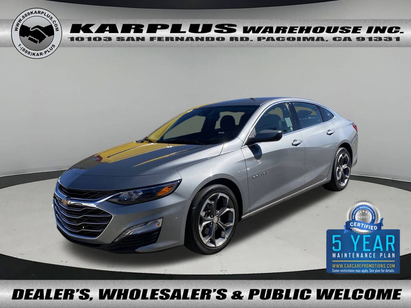2023 Chevrolet Malibu LT — Sedan — 60,889 mi — Pacoima, CA
