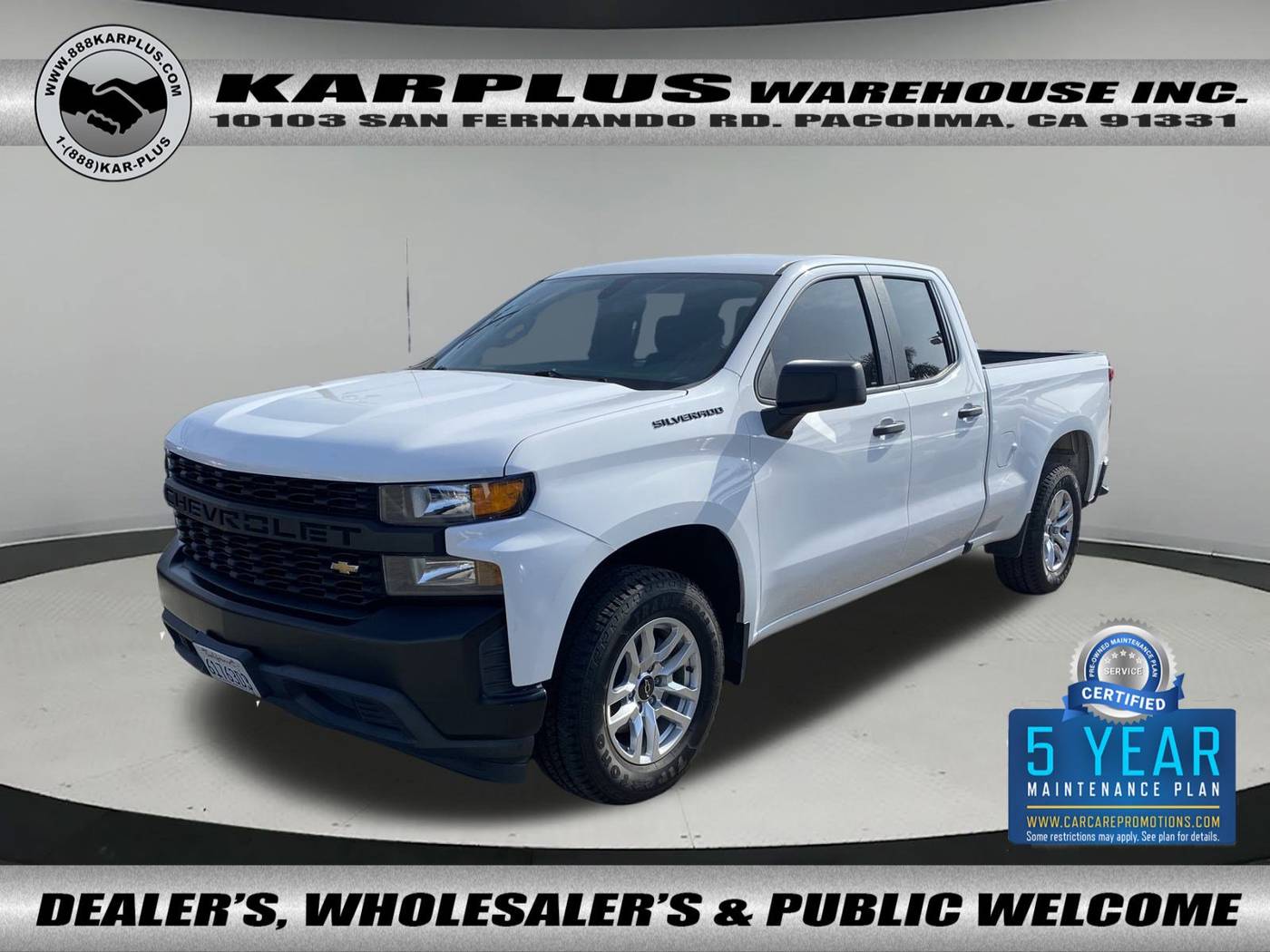 2021 Chevrolet Silverado 1500 WT — Pickup Truck — 102,470 mi — Pacoima, CA