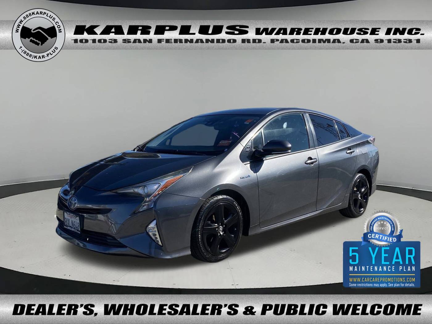 2017 Toyota Prius Four Touring — Hatchback — 170,000 mi — Pacoima, CA
