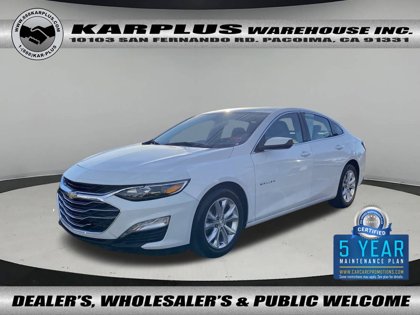 2021 Chevrolet Malibu LT — Sedan — 84,914 mi — Pacoima, CA