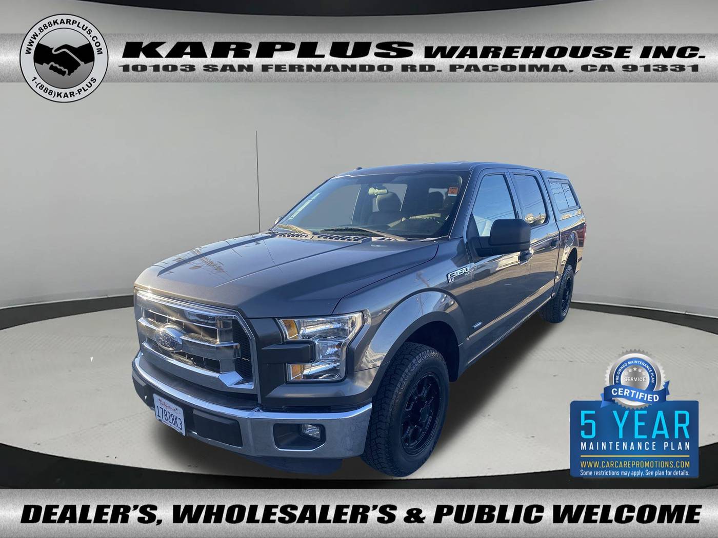 2016 Ford F-150 XLT — Pickup Truck — 102,941 mi — Pacoima, CA