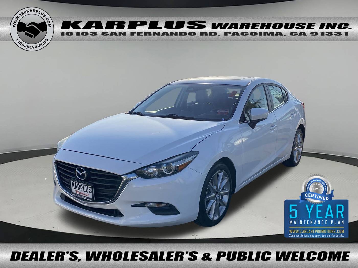 2017 Mazda Mazda3 Touring — Sedan — 69,288 mi — Pacoima, CA