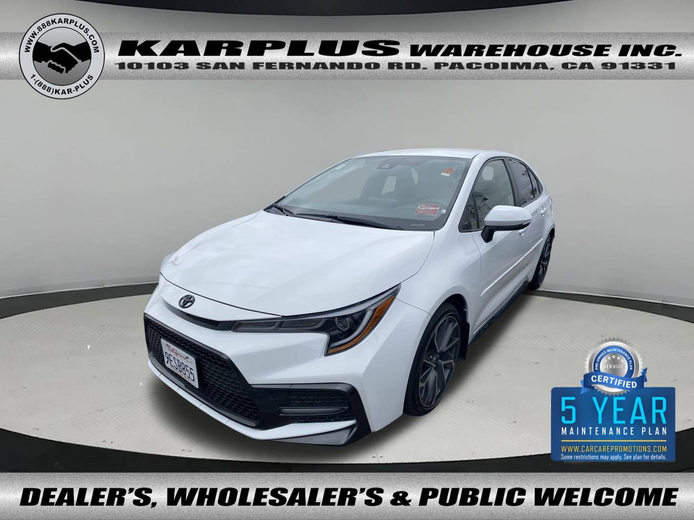 2021 Toyota Corolla SE — Sedan — 40,783 mi — Pacoima, CA
