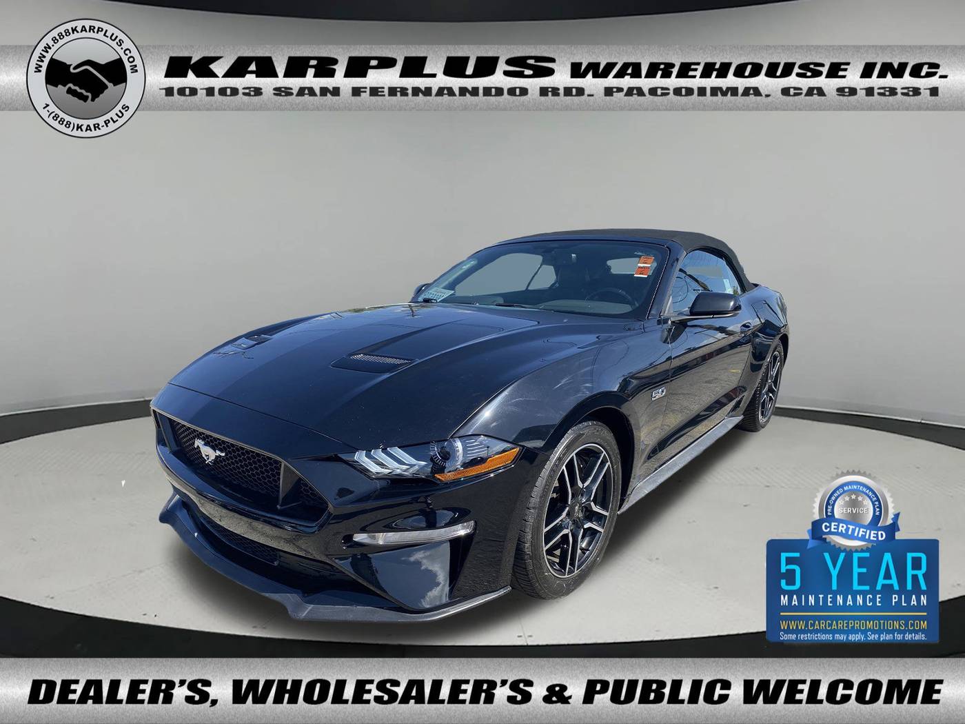 2020 Ford Mustang GT Premium — Convertible — 73,163 mi — Pacoima, CA