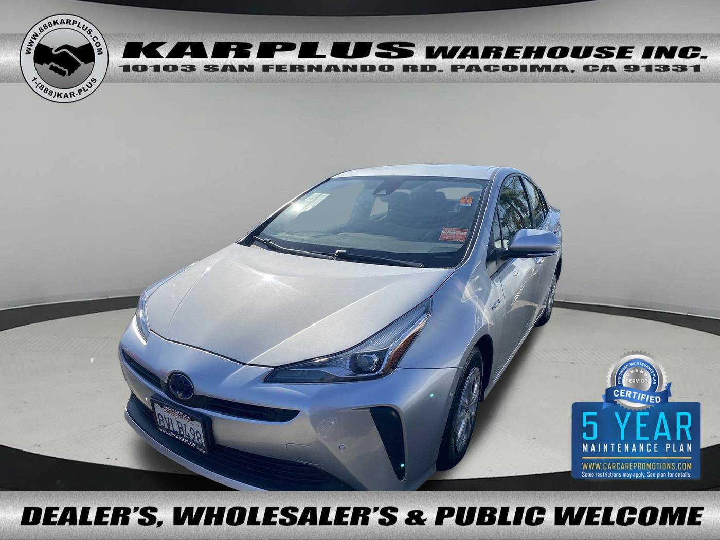 2021 Toyota Prius LE — Hatchback — 74,753 mi — Pacoima, CA