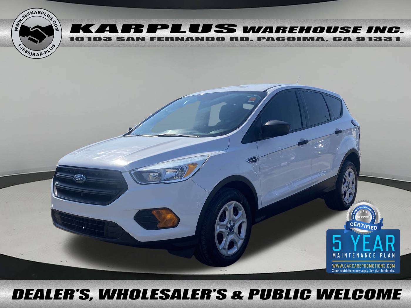 2017 Ford Escape S — SUV — 71,313 mi — Pacoima, CA
