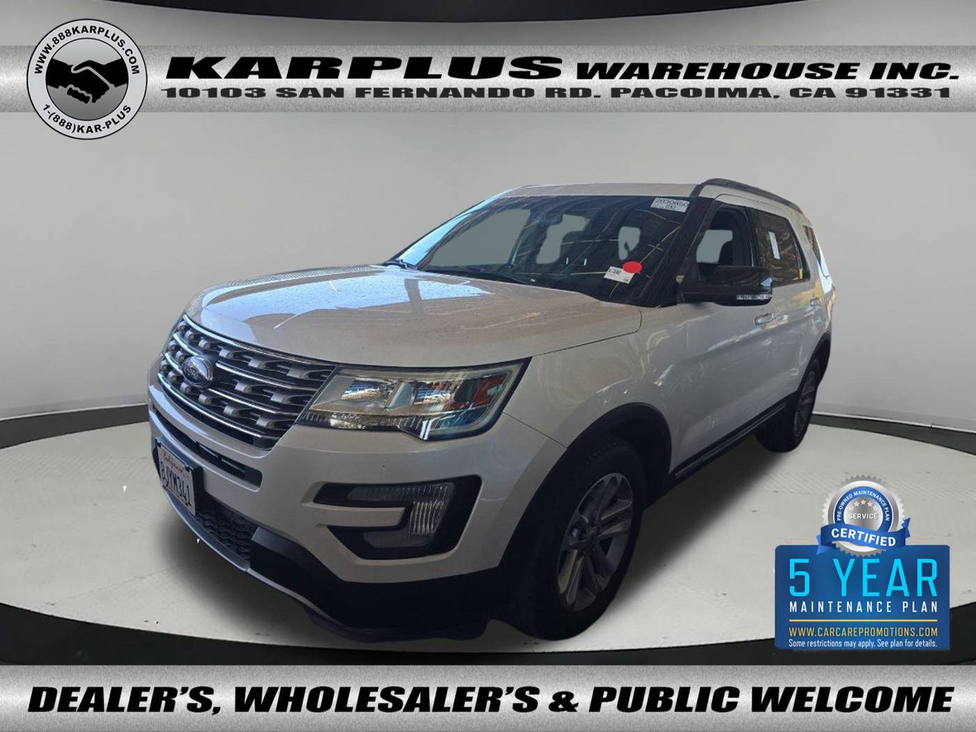 2017 Ford Explorer XLT — SUV — 95,553 mi — Pacoima, CA