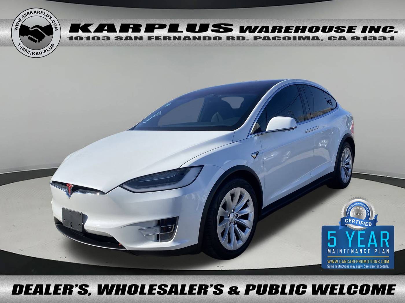 2018 Tesla Model X 75D — SUV — 57,501 mi — Pacoima, CA