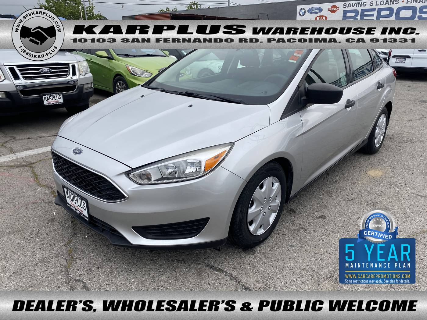 2017 Ford Focus S — Sedan — 51,712 mi — Pacoima, CA