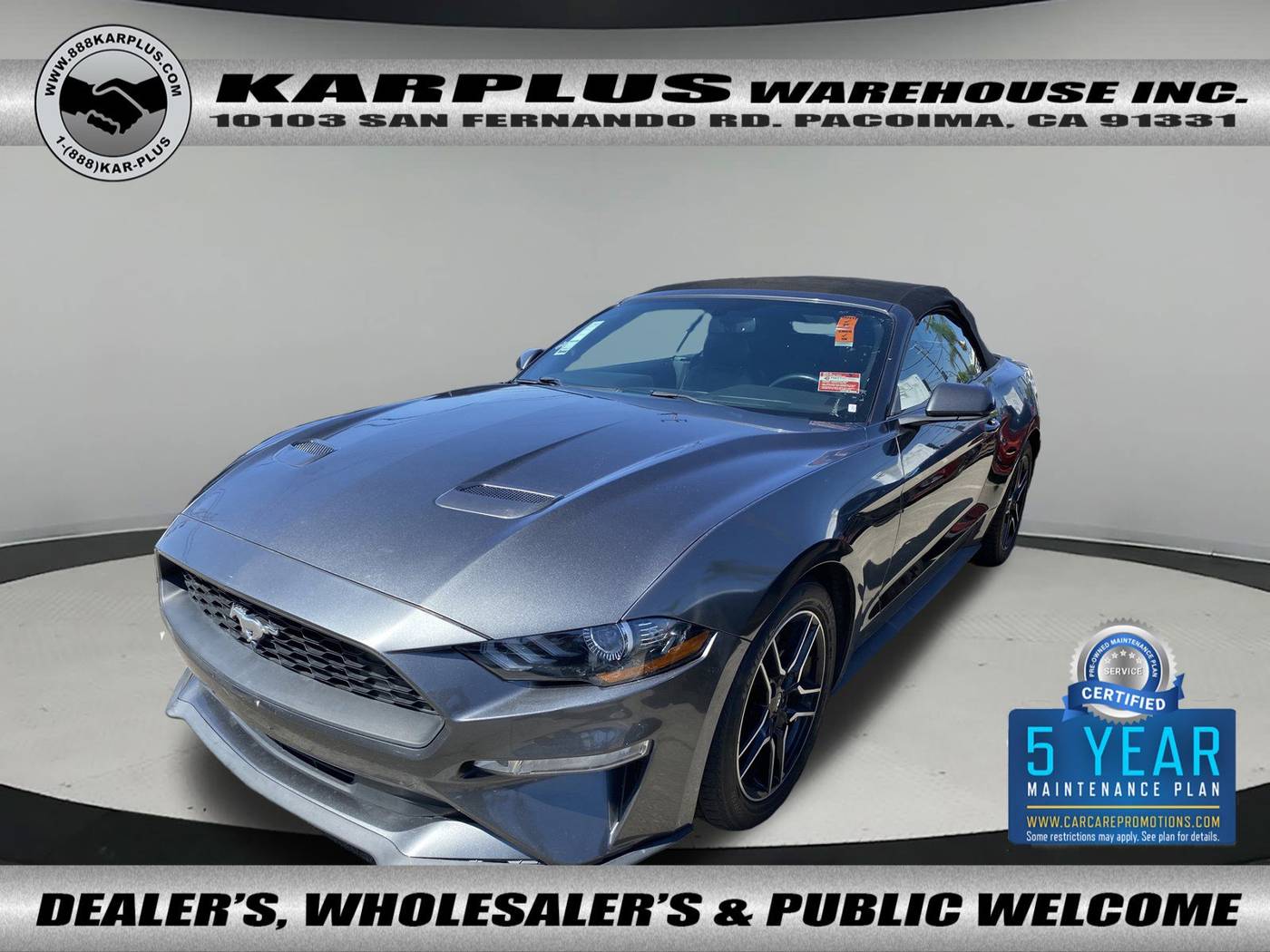 2018 Ford Mustang EcoBoost Premium — Convertible — 83,041 mi — Pacoima, CA