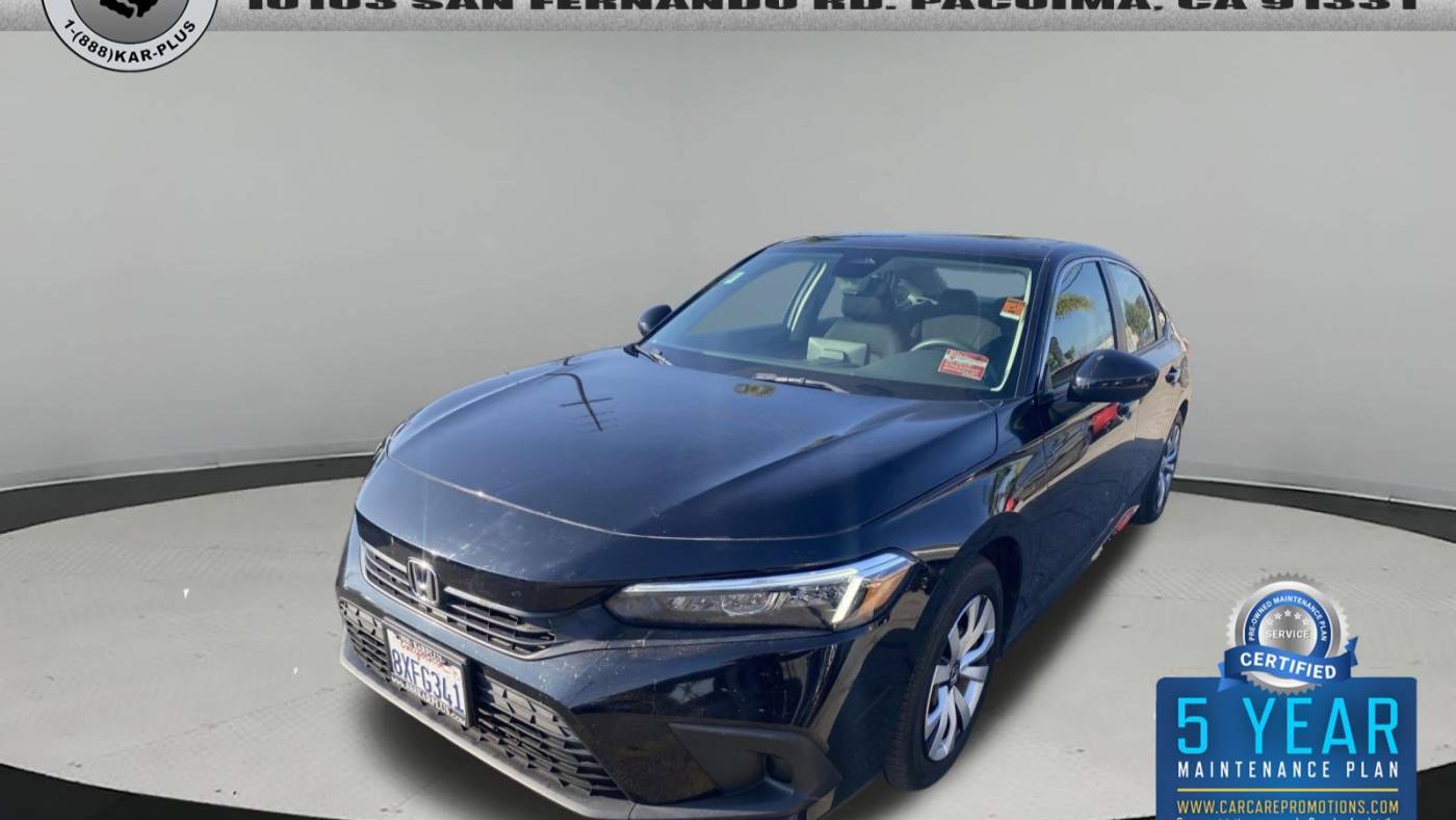 2022 Honda Civic LX — Sedan — 72,461 mi — Pacoima, CA