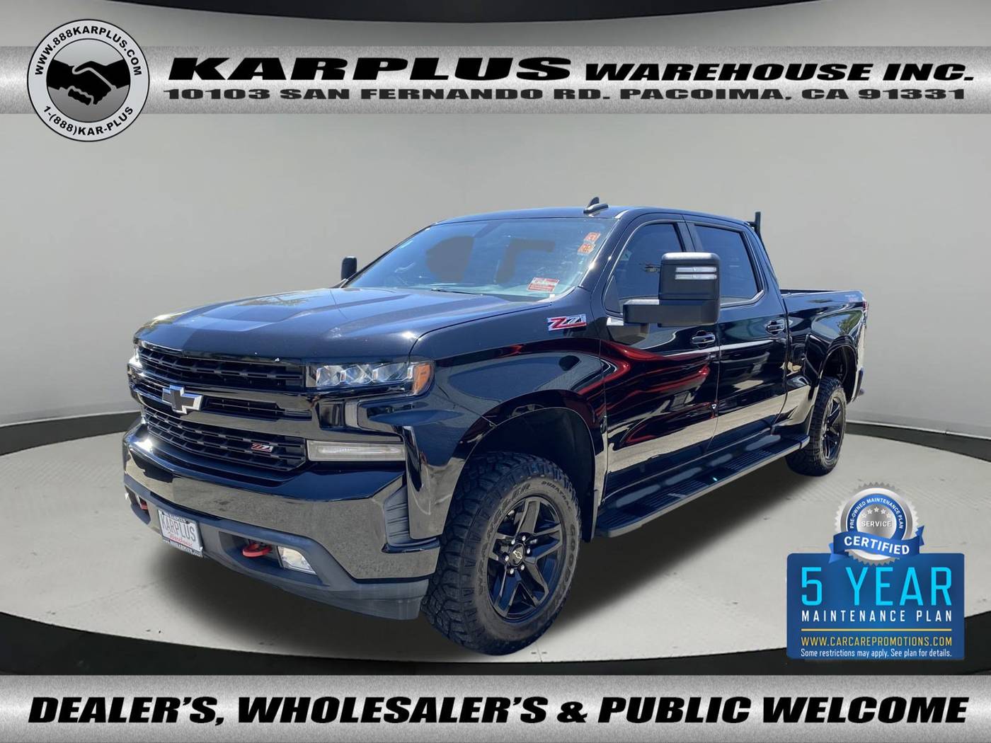 2020 Chevrolet Silverado 1500 LT Trail Boss — Pickup Truck — 81,010 mi — Pacoima, CA
