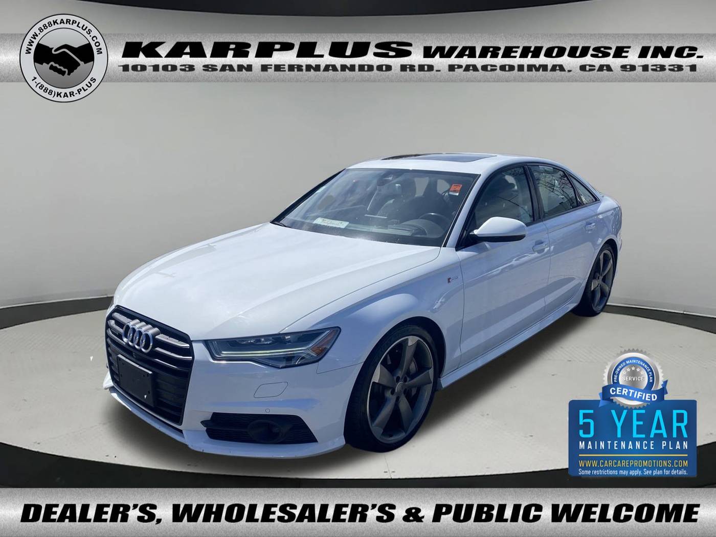 2016 Audi A6 Prestige — Sedan — 81,920 mi — Pacoima, CA