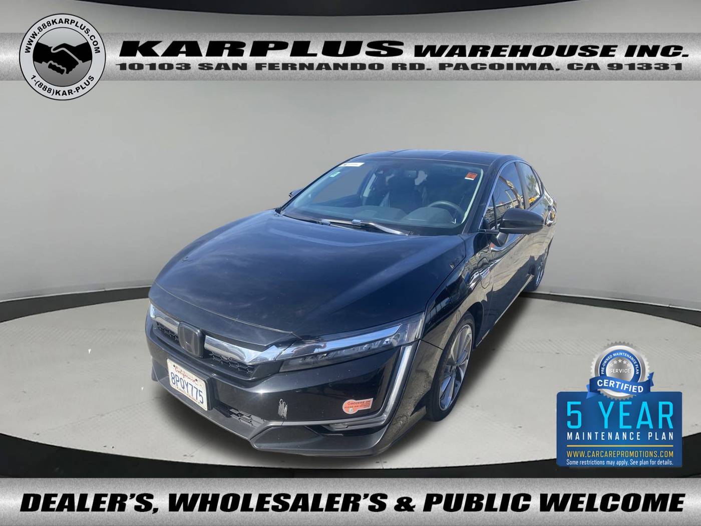 2019 Honda Clarity Plug-In Hybrid — Sedan — 97,987 mi — Pacoima, CA