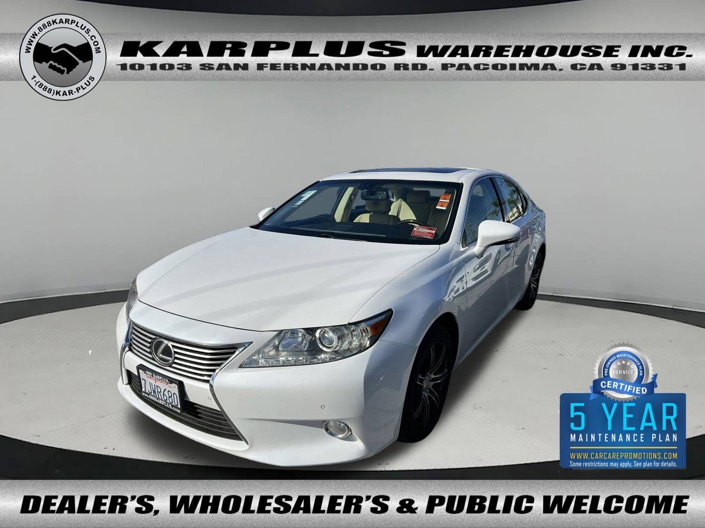 2015 Lexus ES ES 350 — Sedan — 133,629 mi — Pacoima, CA