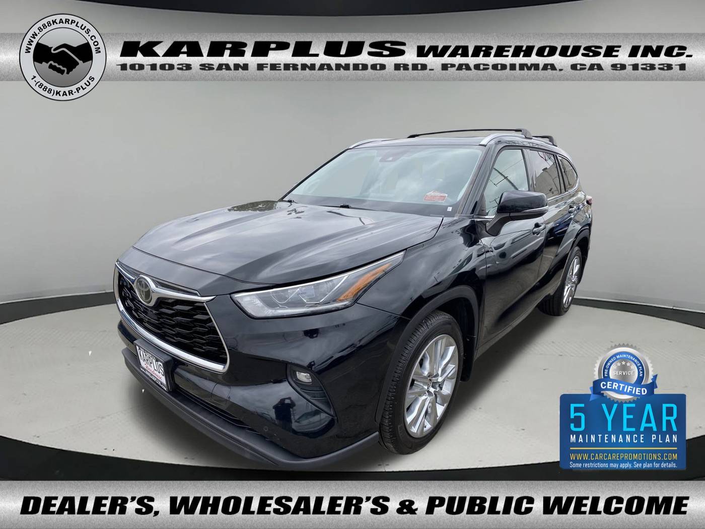 2021 Toyota Highlander Limited — SUV — 58,748 mi — Pacoima, CA