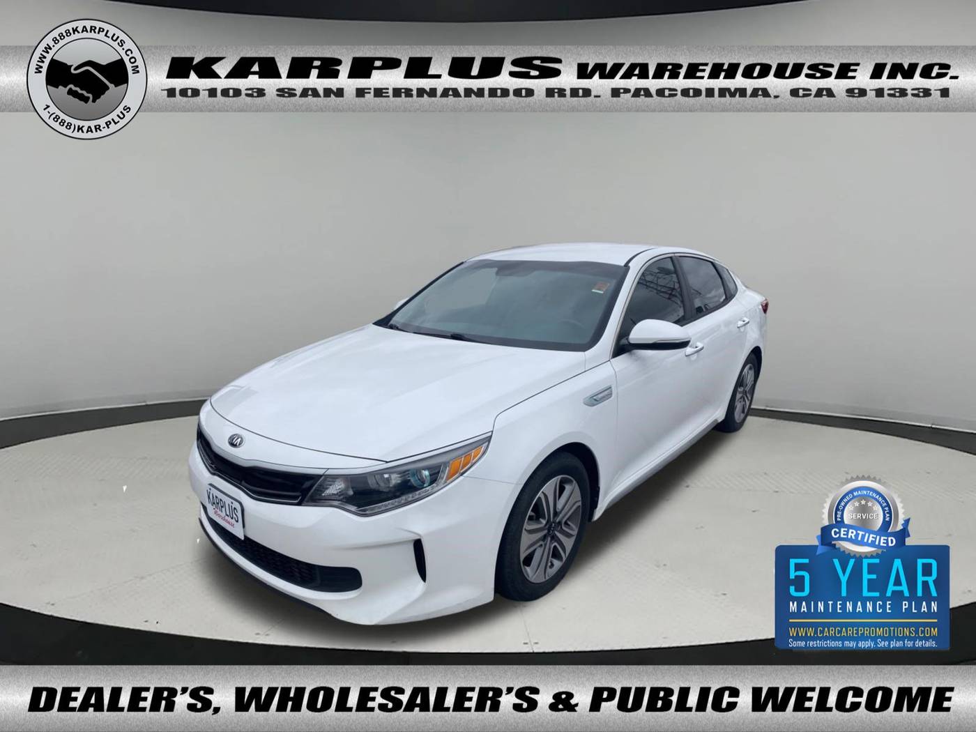2017 Kia Optima Hybrid EX — Sedan — 97,777 mi — Pacoima, CA