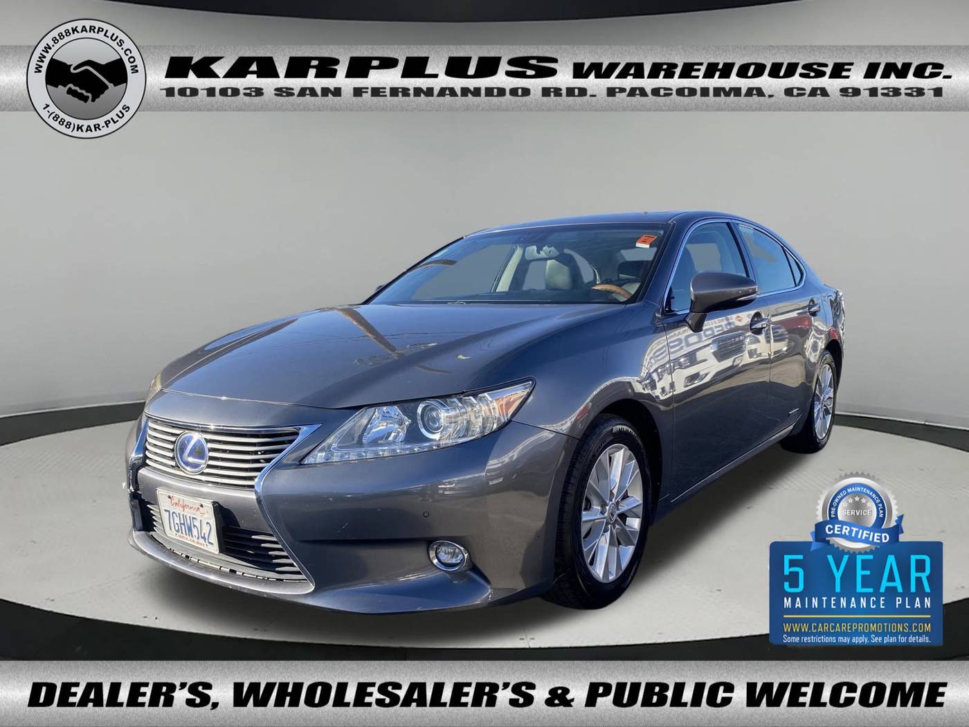 2014 Lexus ES ES 300h — Sedan — 136,943 mi — Pacoima, CA
