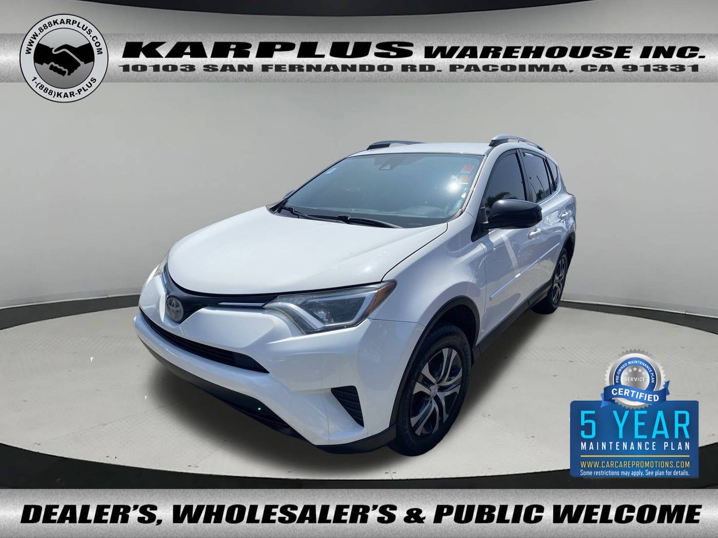 2017 Toyota RAV4 LE — SUV — 98,689 mi — Pacoima, CA