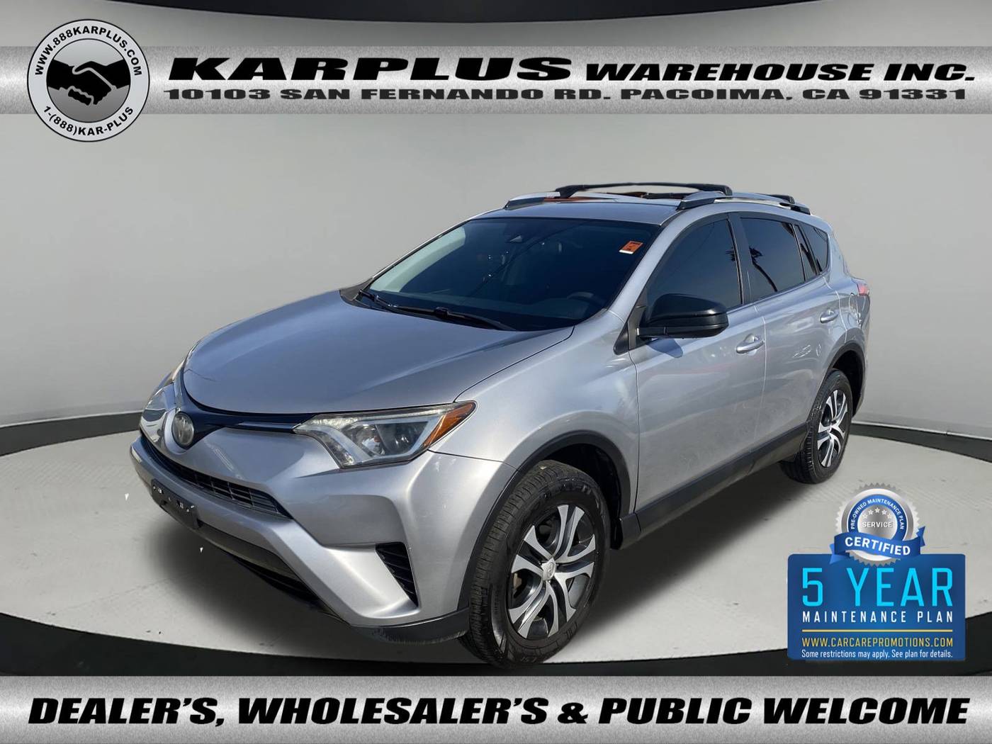 2018 Toyota RAV4 LE — SUV — 68,763 mi — Pacoima, CA