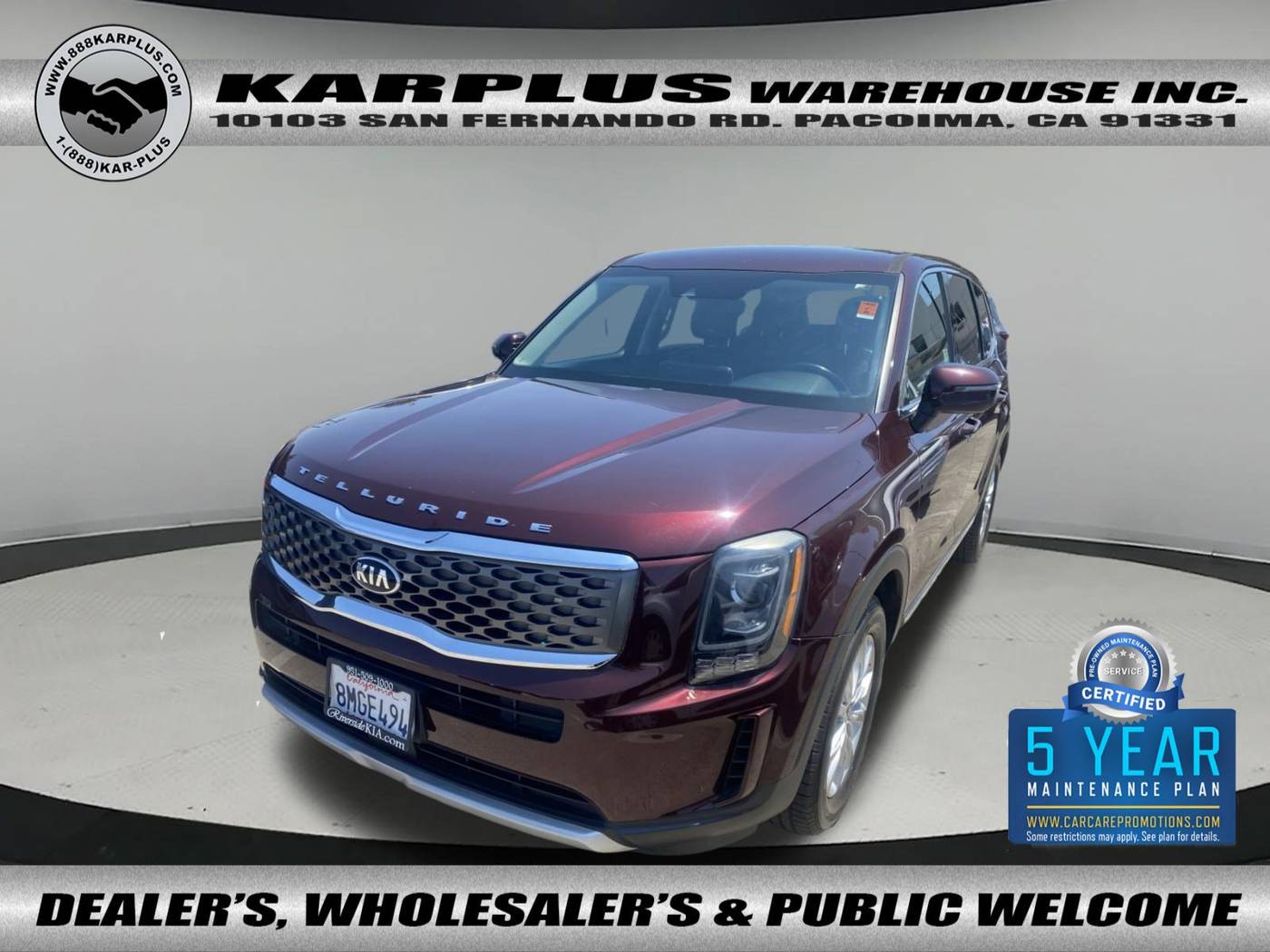 2020 Kia Telluride LX — SUV — 47,738 mi — Pacoima, CA