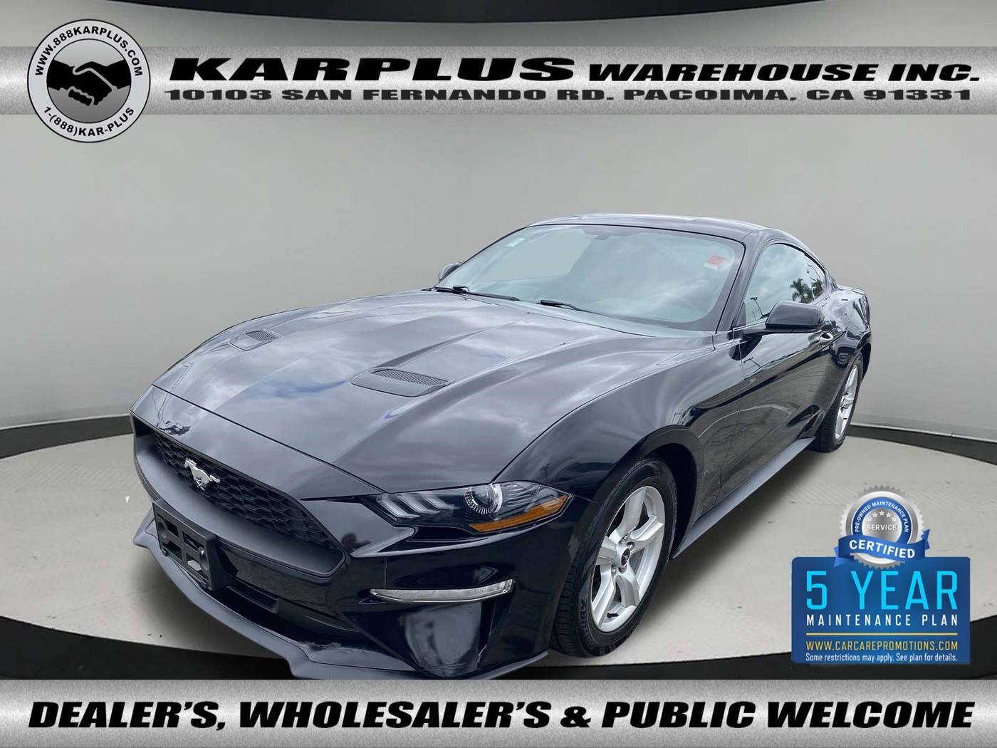 2018 Ford Mustang EcoBoost — Coupe — 31,836 mi — Pacoima, CA