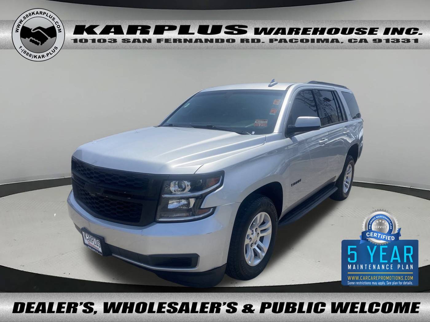 2017 Chevrolet Tahoe LS — SUV — 81,953 mi — Pacoima, CA