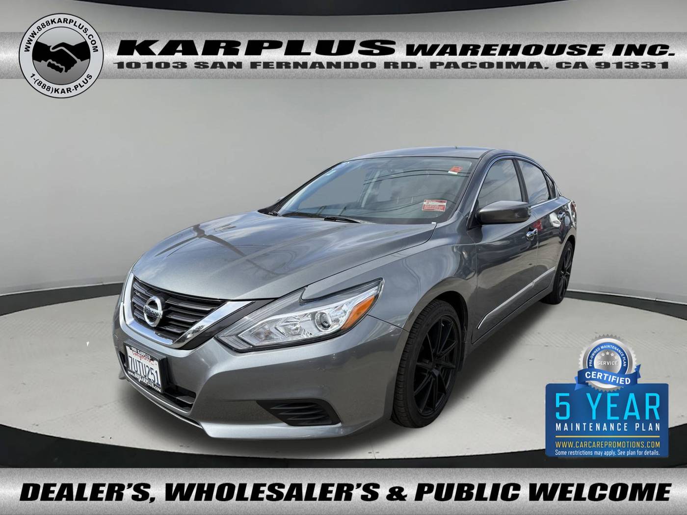2016 Nissan Altima 2.5 S — Sedan — 91,864 mi — Pacoima, CA