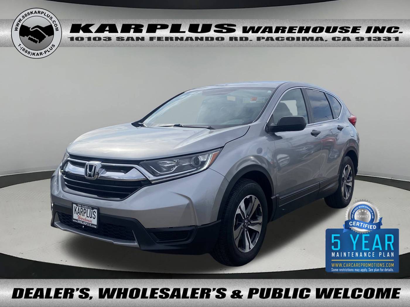 2019 Honda CR-V LX — SUV — 65,402 mi — Pacoima, CA