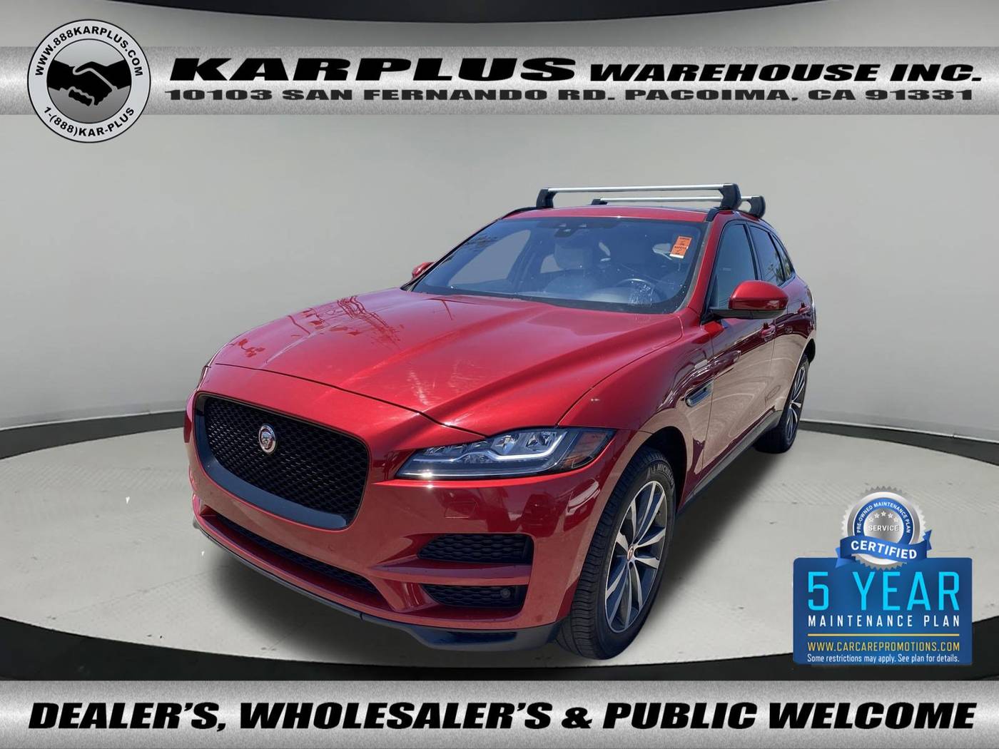 2018 Jaguar F-PACE Prestige — SUV — 71,981 mi — Pacoima, CA