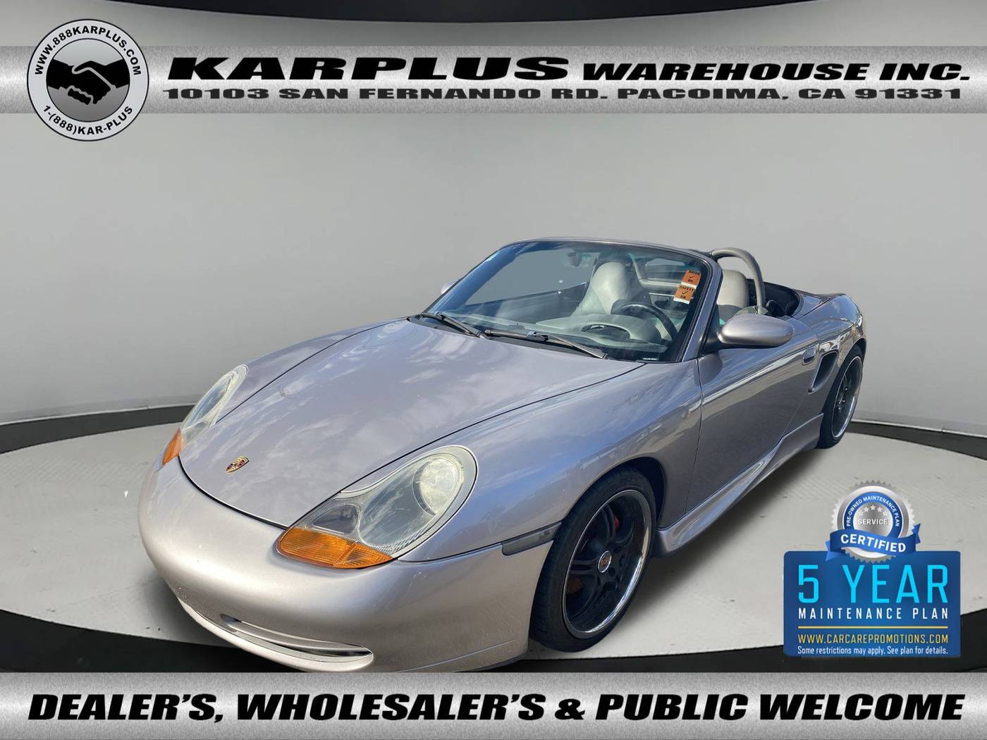 2001 Porsche Boxster Standard — Convertible — 81,913 mi — Pacoima, CA