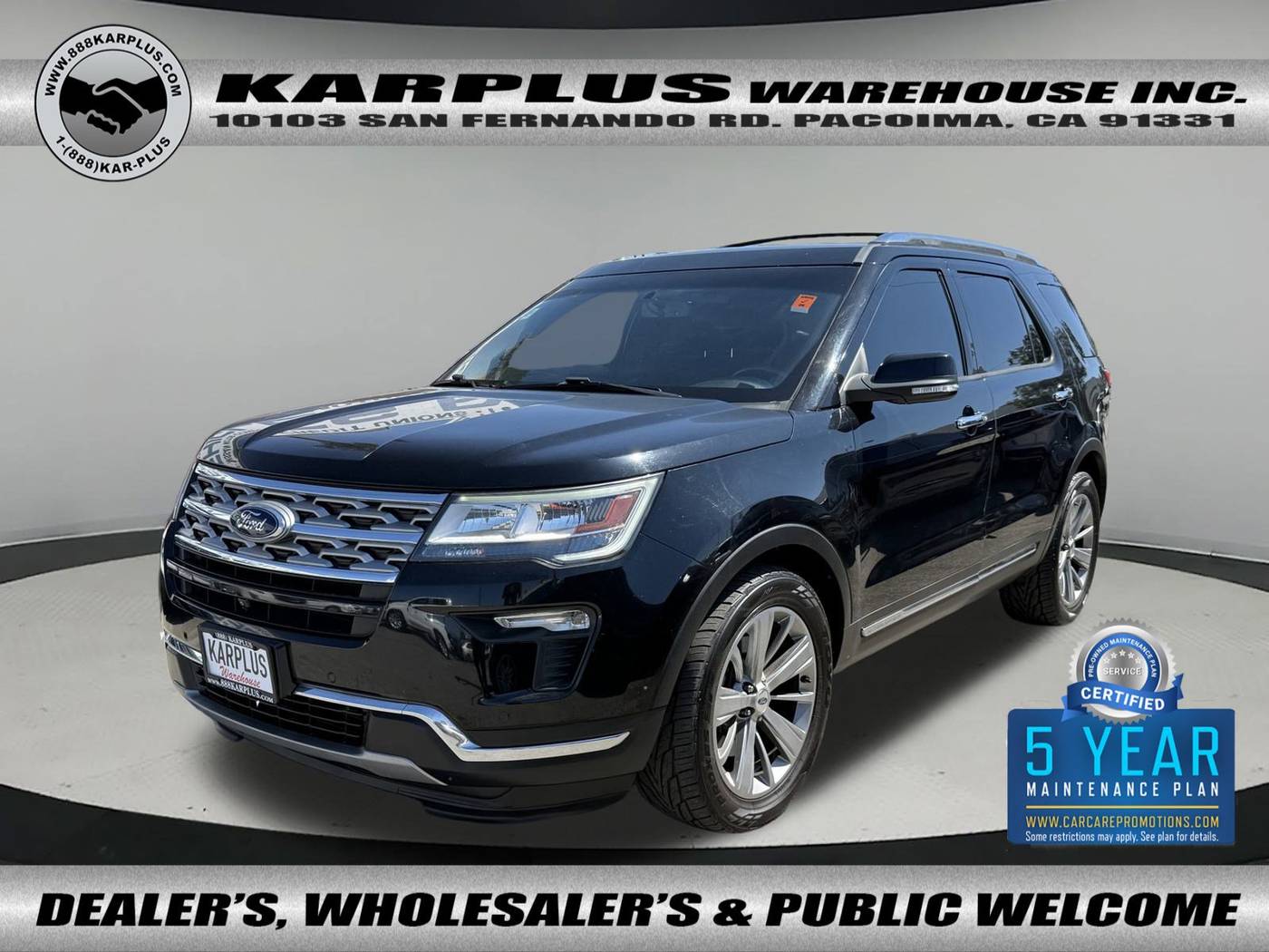 2018 Ford Explorer Limited — SUV — 94,543 mi — Pacoima, CA
