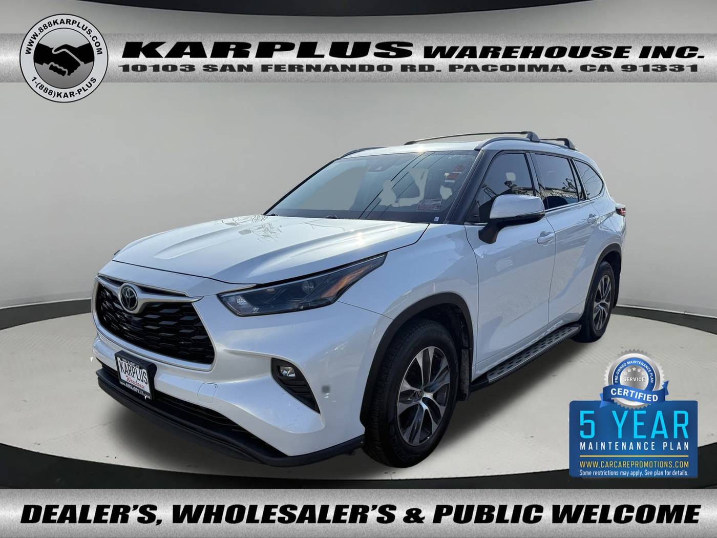 2022 Toyota Highlander XLE — SUV — 112,067 mi — Pacoima, CA