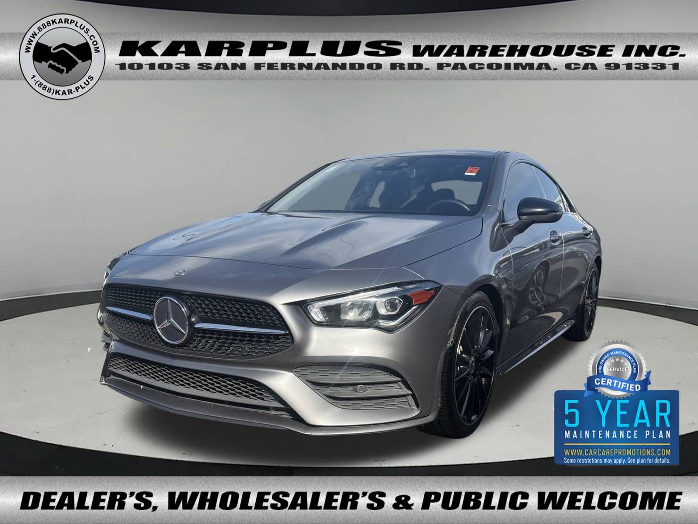 2020 Mercedes-Benz CLA CLA 250 — Sedan — 66,236 mi — Pacoima, CA