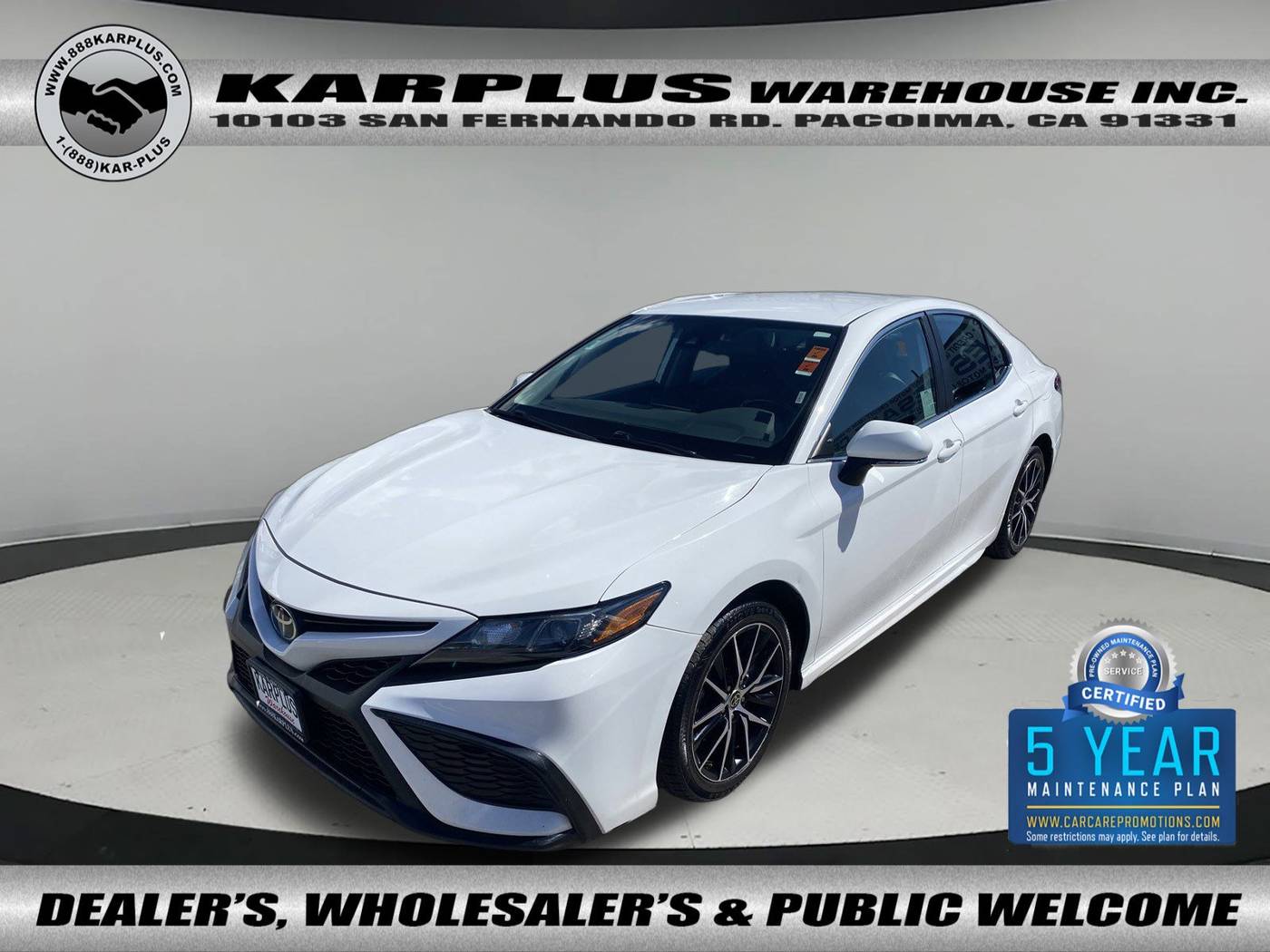 2022 Toyota Camry SE — Sedan — 117,701 mi — Pacoima, CA