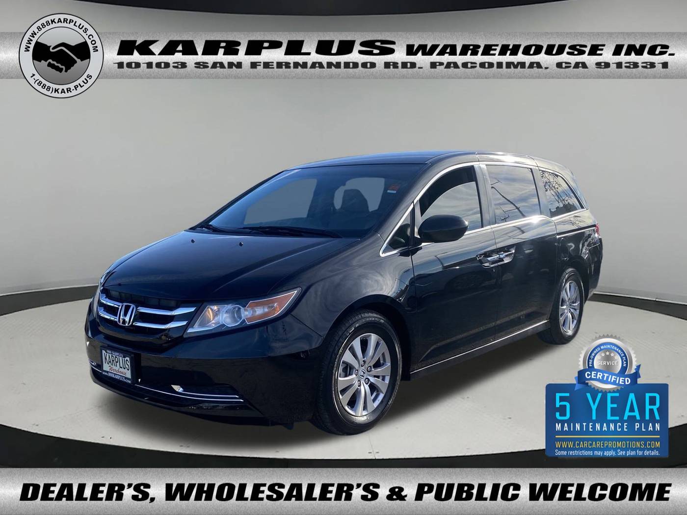 2016 Honda Odyssey SE — Minivan — 105,696 mi — Pacoima, CA