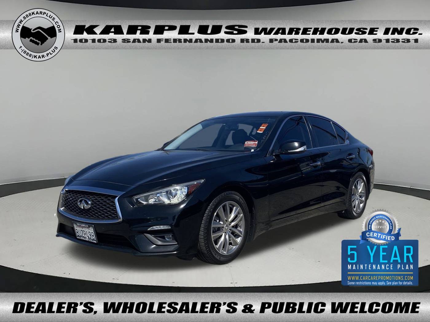 2021 INFINITI Q50 3.0t PURE — Sedan — 95,668 mi — Pacoima, CA