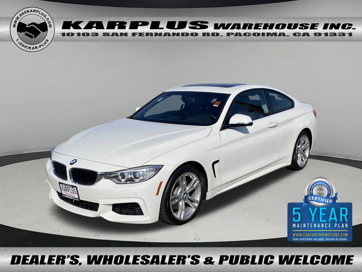 2014 BMW 4 Series 428i — Coupe — 50,945 mi — Pacoima, CA