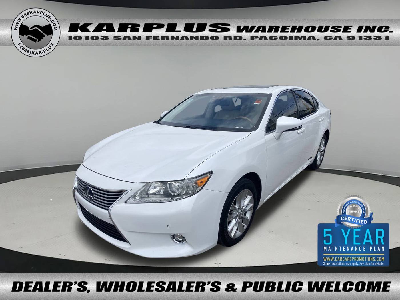 2014 Lexus ES ES 300h — Sedan — 124,188 mi — Pacoima, CA